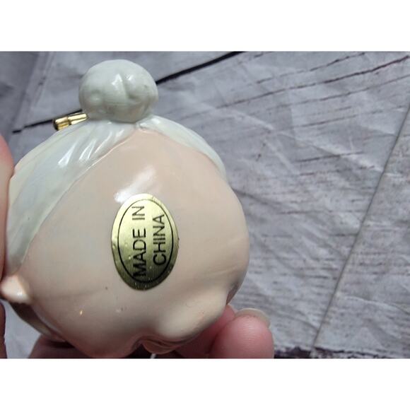 Mrs Clause Trinket Treasure Box Ornament Hard To Find Christmas Decor - Picture 5 of 7